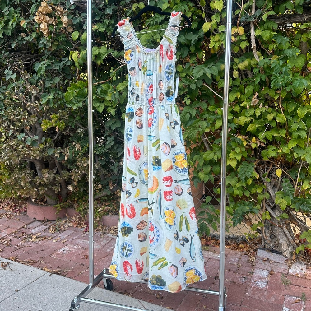 Lisa Says Gah Annie Dress in Tapas print